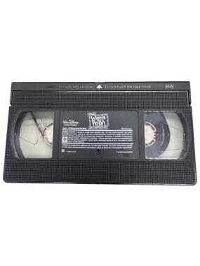Winnie The Pooh and Christmas too VHS Walt Disney color English not rated READ